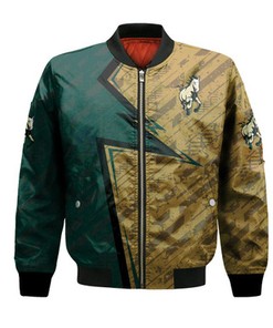 Cal Poly Mustangs Bomber Abstract Pattern Sport- NCAA