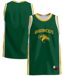 Cal Poly Pomona Broncos Basketball Jersey - Green Ncaa