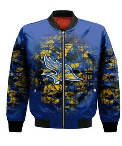 Cal State Bakersfield Roadrunners Bomber Jacket Camouflage Vintage  - NCAA