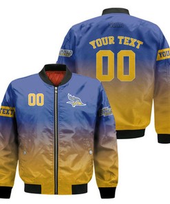 Cal State Bakersfield Roadrunners Fadded Bomber Jacket - NCAA