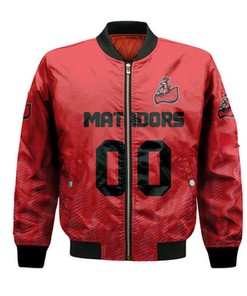 Cal State Northridge Matadors Bomber Jacket Logo Sport Ombre  - NCAA