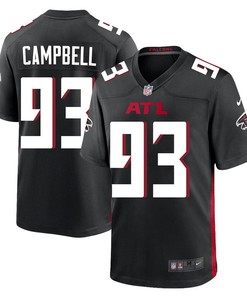 Calais Campbell 93 Atlanta Falcons Men Game Jersey - Black