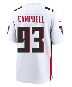 Calais Campbell 93 Atlanta Falcons Men Game Jersey - White