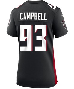 Calais Campbell 93 Atlanta Falcons Women Game Jersey - Black