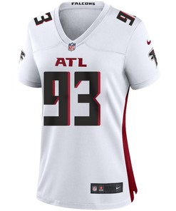 Calais Campbell 93 Atlanta Falcons Women Game Jersey - White