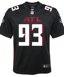 Calais Campbell 93 Atlanta Falcons Youth Game Jersey - Black