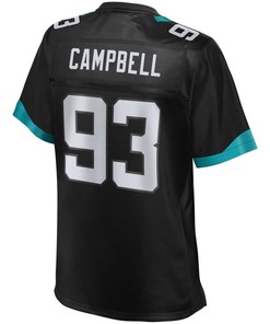 Calais Campbell Jacksonville Jaguars Nfl Pro Line Womens Team Player Jersey - Black