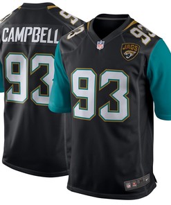 Calais Campbell Jacksonville Jaguars Nike Game Jersey - Black