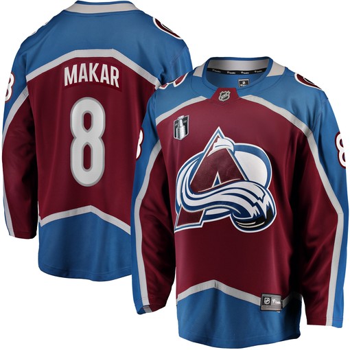 Cale Makar Colorado Avalanche Fanatics Branded Home 2022 Stanley Cup Final Breakaway Player Jersey - Burgundy Nhl