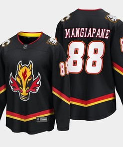 Calgary Flames Andrew Mangiapane 88 Alternate Black Jersey Breakaway Player