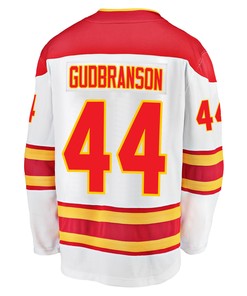 Calgary Flames Erik Gudbranson 44 Away 2022 Stanley Cup Final Breakaway Men Jersey - White