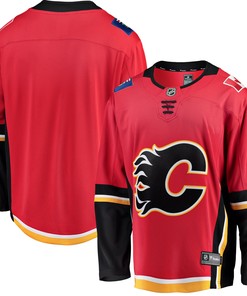 Calgary Flames Fanatics Branded Premier Breakaway Alternate Jersey - Red/black Nhl