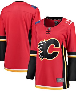 Calgary Flames Fanatics Branded Womens Premier Breakaway Alternate Jersey - Red/black Nhl