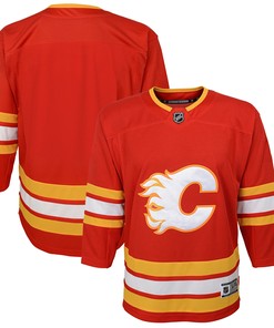 Calgary Flames Home Premier Jersey - Red Nhl