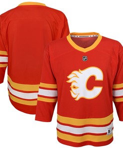 Calgary Flames Home Replica Blank Jersey - Red Nhl