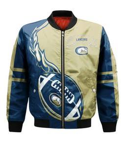 California Baptist Lancers Bomber Jacket Flame Ball - NCAA