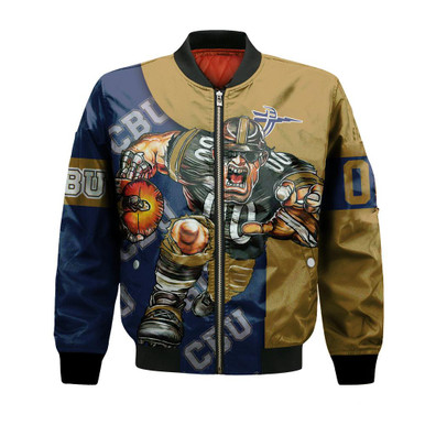 California Baptist Lancers Bomber Jacket Football Go On - NCAA
