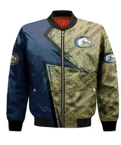 California Davis Aggies Bomber Abstract Pattern Sport- NCAA