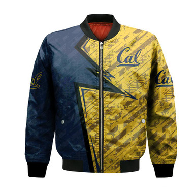 California Golden Bears Bomber Abstract Pattern Sport- NCAA
