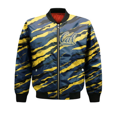 California Golden Bears Bomber Jacket Sport Style Keep Go On - NCAA