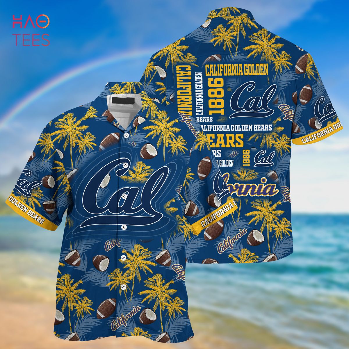 California Golden Bears Hawaiian Shirt