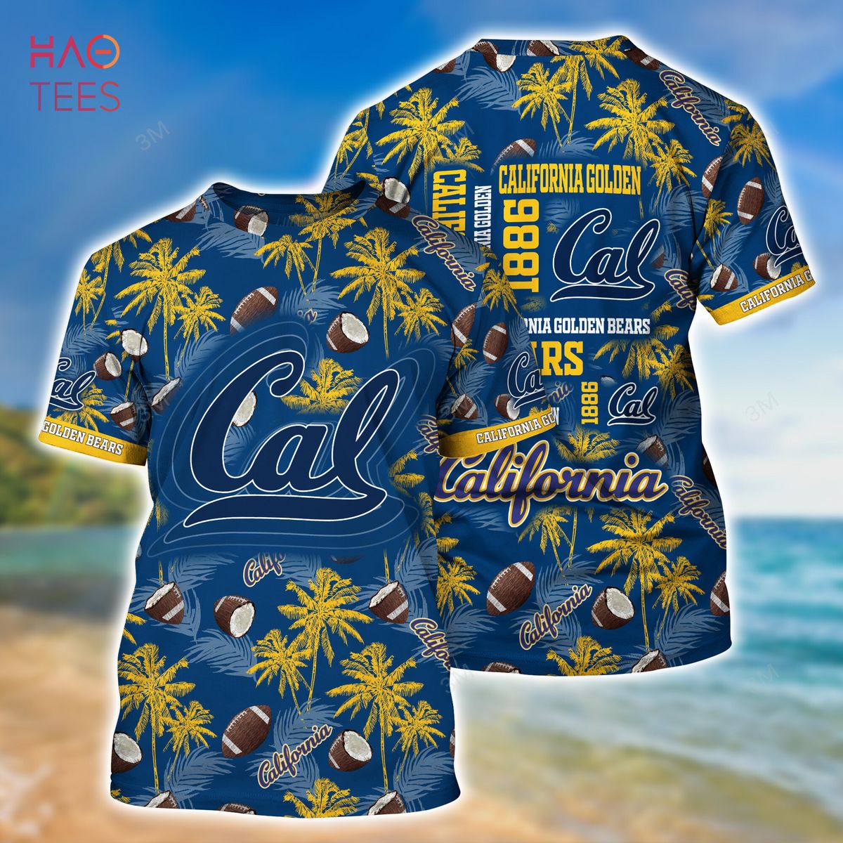 California Golden Bears Hawaiian Shirt