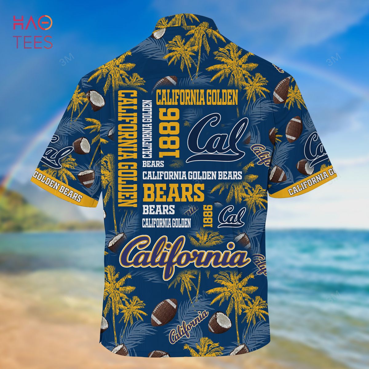 California Golden Bears Hawaiian Shirt