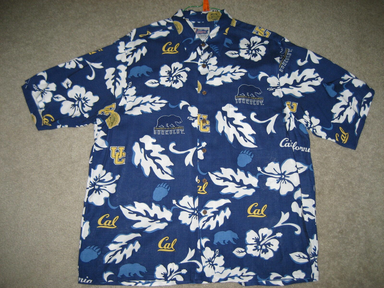 California Golden Bears Hawaiian Shirt 'Golden Bears Pride' Reyn Spooner