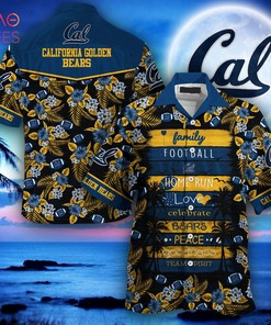 California Golden Bears Hawaiian Shirt, New Gift for Summer