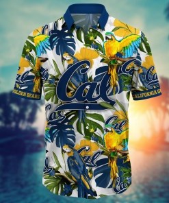 California Golden Bears NCAA Flower Hawaii Shirt For Fans Ver 1