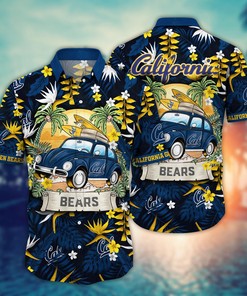 California Golden Bears NCAA Flower Hawaii Shirt For Fans Ver 2