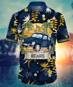California Golden Bears NCAA Flower Hawaii Shirt For Fans Ver 2