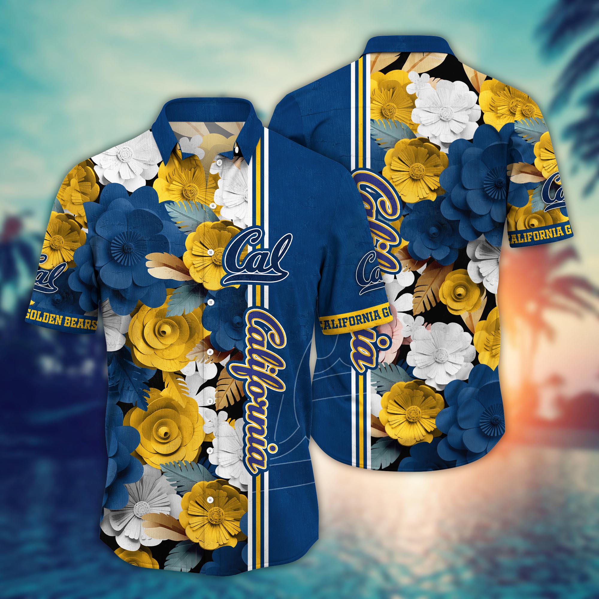 California Golden Bears NCAA Flower Hawaii Shirt For Fans Ver 22