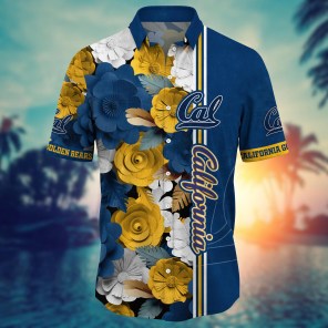 California Golden Bears NCAA Flower Hawaii Shirt For Fans Ver 22