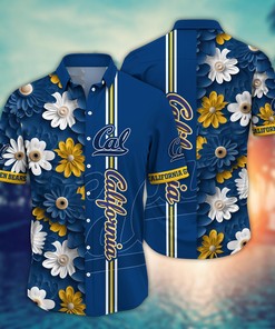 California Golden Bears NCAA Flower Hawaii Shirt For Fans Ver 24