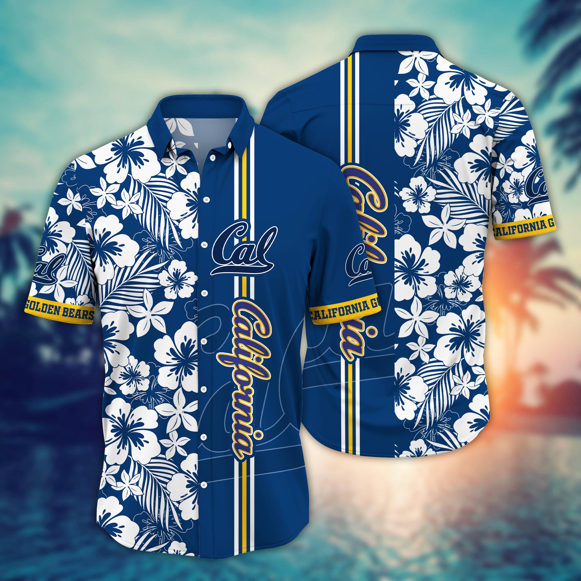 California Golden Bears NCAA Flower Hawaii Shirt For Fans Ver 25