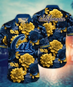 California Golden Bears NCAA Flower Hawaii Shirt For Fans Ver 3