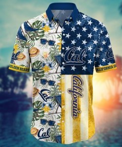 California Golden Bears NCAA Flower Hawaii Shirt For Fans Ver 6
