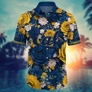 California Golden Bears NCAA Flower Hawaii Shirt For Fans Ver 7