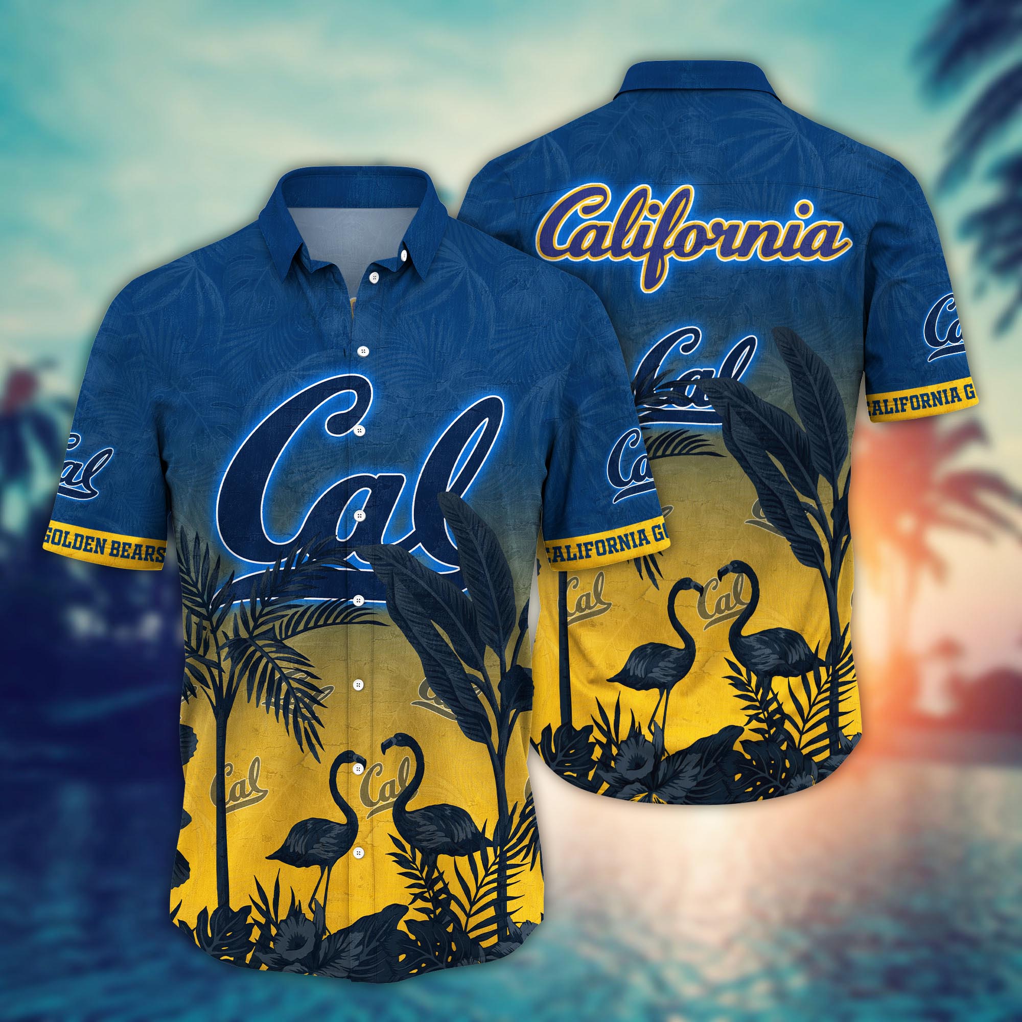 California Golden Bears NCAA Flower Hawaii Shirt For Fans Ver 9