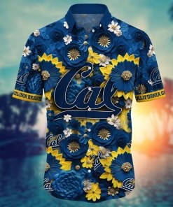 California Golden Bears NCAA Hawaiian Shirt for This Summer Customize Shirt Any Team