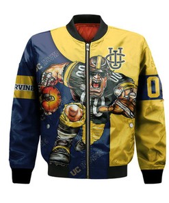 California Irvine Anteaters Bomber Jacket Football Go On - NCAA