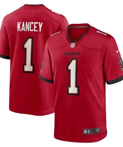 Calijah Kancey Tampa Bay Buccaneers 2023 NFL Draft First Round Pick Game Jersey - Red