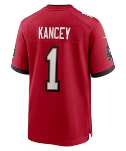 Calijah Kancey Tampa Bay Buccaneers 2023 NFL Draft First Round Pick Game Jersey - Red