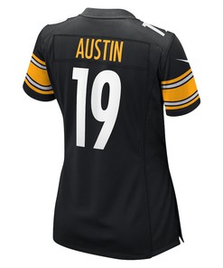 Calvin Austin III Pittsburgh Steelers Women's Game Player Jersey - Black