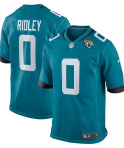 Calvin Ridley 0 Jacksonville Jaguars Game Jersey - Teal