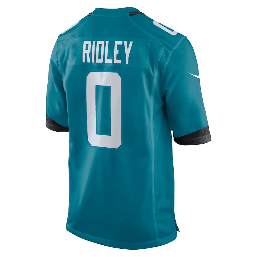 Calvin Ridley 0 Jacksonville Jaguars Game Jersey - Teal