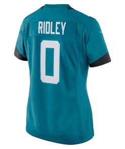 Calvin Ridley 0 Jacksonville Jaguars Women Game Jersey - Teal