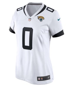 Calvin Ridley 0 Jacksonville Jaguars Women Game Jersey - White
