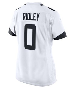 Calvin Ridley 0 Jacksonville Jaguars Women Game Jersey - White